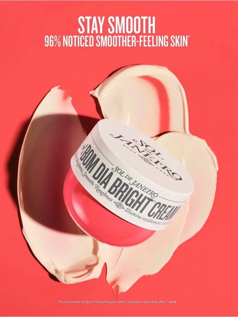 NWT Sol de Janeiro Bom Dia Bright Cream Cheirosa 40 Body Cream Size: 25ml